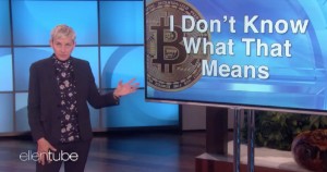 Ảnh của Ellen DeGeneres nói về Bitcoin: “Hoặc là $20,000 hoặc là không gì cả”