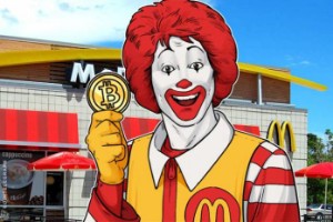 Ảnh của Mc Donald Hàn Quốc có thể sẽ chấp nhận thanh toán bằng Bitcoin