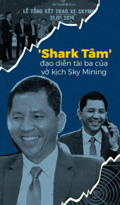 Ảnh của ‘Shark Tâm’- đạo diễn tài ba của vở kịch Sky Mining