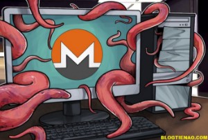 Ảnh của 5% đồng Monero đang lưu thông trên thị trường được khai thác thông qua phần mềm độc hại.