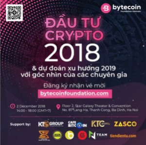 Ảnh của BYTECOIN GALA TECH 2018: Đầu tư Crypto 2018 và dự đoán xu hướng 2019 với góc nhìn của các chuyên gia
