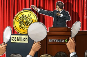 Ảnh của 38 triệu USD tiền IOTA được giao dịch trên sàn Bitfinex trong 24h