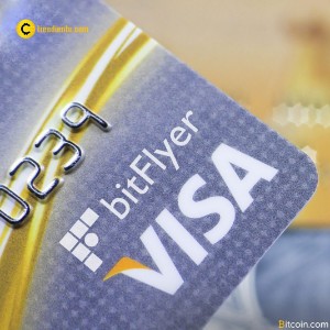 Ảnh của Trung tâm giao dịch chứng khóan lớn nhất Nhật Bản vừa phát hành thẻ Visa trả trước cho Bitcoin