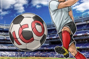 Ảnh của Arsenal làm đại diện quảng bá cho các hoạt động ICO của CashBet