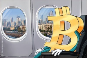 Ảnh của Peach Aviation khẳng định chỉ đóng tạm thờ dịch vụ thanh toán bằng Bitcoin