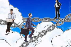 Ảnh của Crunchbase News đưa ra các dữ liệu thống kê liên quan đến vốn đầu tư vào các công ty công nghệ Blockchain trong năm 2017 và đầu năm 2018