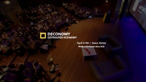 Ảnh của David Chaum, Vitalik Buterin tham dự diễn đàn Blockchain tại Deconomy