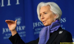 Ảnh của Tổng giám đốc của IMF kêu gọi một chính sách mở đối với tiền mã hóa.