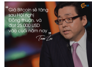 Ảnh của Tom Lee: Giá Bitcoin sẽ tăng ngay sau Hội nghị Đồng thuận