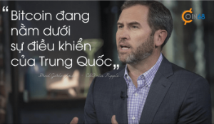 Ảnh của CEO Ripple: Bitcoin đang nằm dưới sự kiểm soát của Trung Quốc