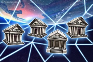 Ảnh của Theo Bain Company thì Blockchain có khản năng cách mạng hóa ngành công nghiệp ngân hàng chứ không cản trở nó