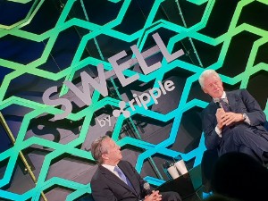 Ảnh của Với bài phát biểu của Bill Clinton, Ripple đang phát ra một thông điệp hết sức rõ ràng