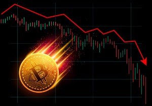 Ảnh của Tiền ảo rực đỏ, Bitcoin rơi tự do