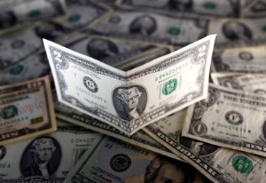 Picture of Dollar Down but Near One-Month High Ahead of Fed Policy Decision