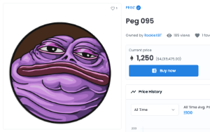 Ảnh của Sad Frogs NFTs đã bị delist khỏi OpenSea sau khi cha đẻ chú ếch xanh “thần thánh” Pepe the Frog cáo buộc vi phạm bản quyền