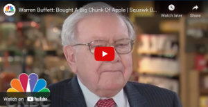 Picture of Warren Buffett: Bought A Big Chunk Of Apple | Squawk Box | CNBC