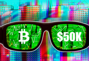 Ảnh của Bitcoin chạm mốc 50.000 đô la sau khi tách khỏi thị trường chứng khoán