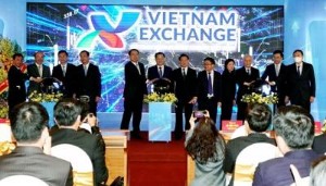Ảnh của Sở Giao dịch Chứng khoán Việt Nam chính thức ra mắt