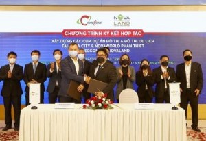 Ảnh của Coteccons và Novaland ký kết hợp tác trong lĩnh vực xây dựng