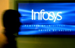 Ảnh của Infosys Jumps After Raising Forecast for Annual Revenue