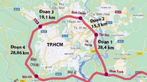 Ảnh của TP.HCM: Đề xuất đấu giá quỹ đất dọc tuyến Vành đai 3