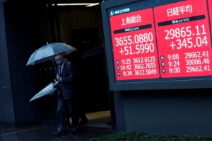 Picture of Japan stocks lower at close of trade; Nikkei 225 down 3.11%