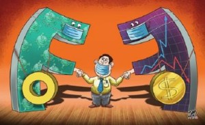 Ảnh của F0 covid và F0 chứng khoán