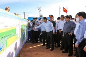 Ảnh của Thủ tướng yêu cầu khẩn trương đẩy nhanh tiến độ dự án xây dựng sân bay Long Thành