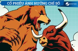 Ảnh của Cổ phiếu ngân hàng góp phần lớn đưa VN-Index về dưới mốc 1,200 điểm