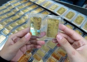 Ảnh của Giá vàng đảo chiều, thương hiệu SJC giảm 100.000 đồng mỗi lượng