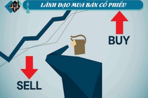 Ảnh của Lãnh đạo mua bán cổ phiếu: Nhộn nhịp giao dịch ở chiều mua