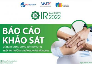 Ảnh của IR Awards 2022: Large Cap tiếp tục dẫn đầu về tỷ lệ Doanh nghiệp niêm yết đạt Chuẩn Công bố thông tin