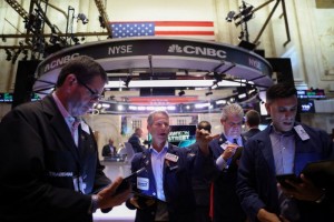 Ảnh của Wall Street opens higher ahead of services activity data; PayPal shines