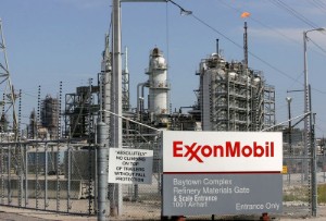 Picture of Nigerian president withholds approval of Exxon Mobil's asset sale