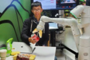 Picture of OK Google, get me a Coke: AI giant demos soda-fetching robots