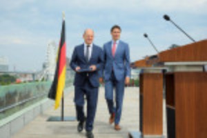 Picture of Germany's Scholz kicks off Canada visit focused on minerals, energy
