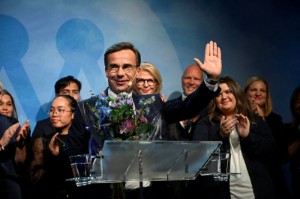 Picture of Swedish voters hand anti-immigration Sweden Democrats influential role