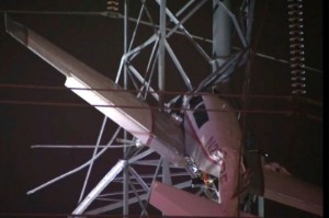 Picture of Small plane crash causes mass power outages near Washington