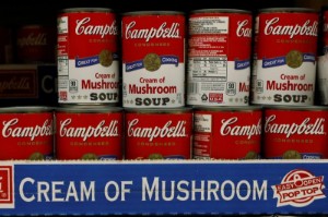 Picture of Campbell lifts forecasts on firm demand for pricier meals, snacks