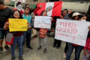 Picture of Peru's Castillo faces 'rebellion' charge in court