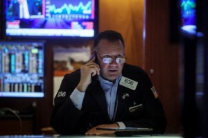 Picture of Wall St edges higher after mixed data, eyes on Fed