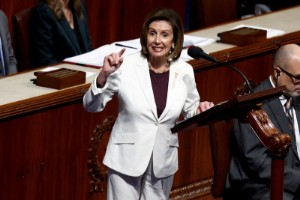 Picture of Pelosi backs adding TikTok government device ban to funding bill