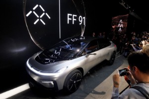 Picture of Faraday Future falls as company searches for financing