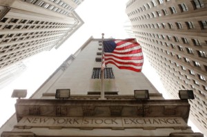 Picture of U.S. stocks lower at close of trade; Dow Jones Industrial Average down 0.85%