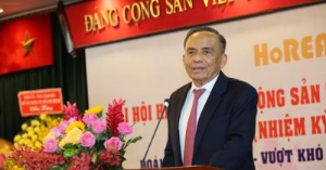 Ảnh của Ông Lê Hoàng Châu giữ chức Chủ tịch Hiệp hội Bất động sản TP HCM 4 nhiệm kỳ