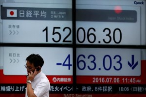 Picture of Nikkei slips further as Asian stocks reel from BOJ policy shift