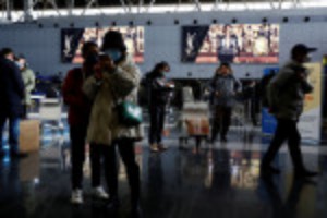 Picture of Chinese make travel plans as Beijing dismantles zero-COVID rules