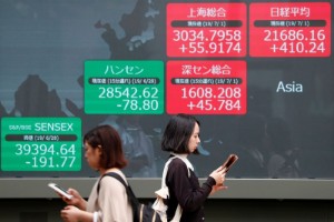 Picture of Asia shares skid on China woes, yen hits 6-month high