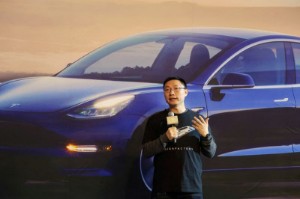 Picture of Exclusive-Tesla makes China boss highest-profile executive after Musk