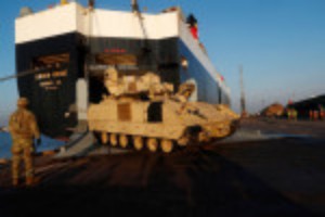 Picture of U.S. weapons package for Ukraine includes 50 Bradley Fighting Vehicles -officials